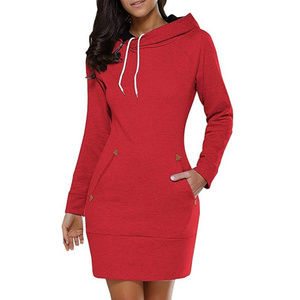 Red Hooded Dress